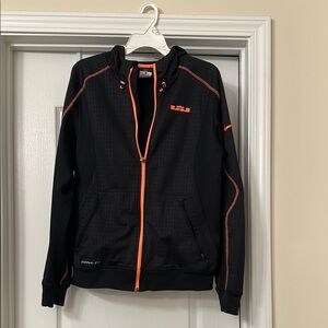 Nike Therma Fit Black and Orange Performance Jacket